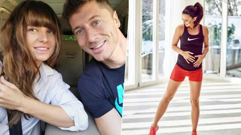 Anna i Robert Lewandowscy oczekują drugiego dziecka! Piłkarz pochwalił się na boisku ciążą żony